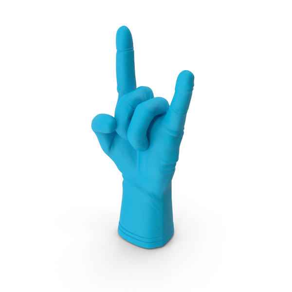 Gloves: Rubber Glove Rock N Roll Gesture PNG & PSD Images Gloves: Rubber Glove Rock N Roll Gesture PNG & PSD Images