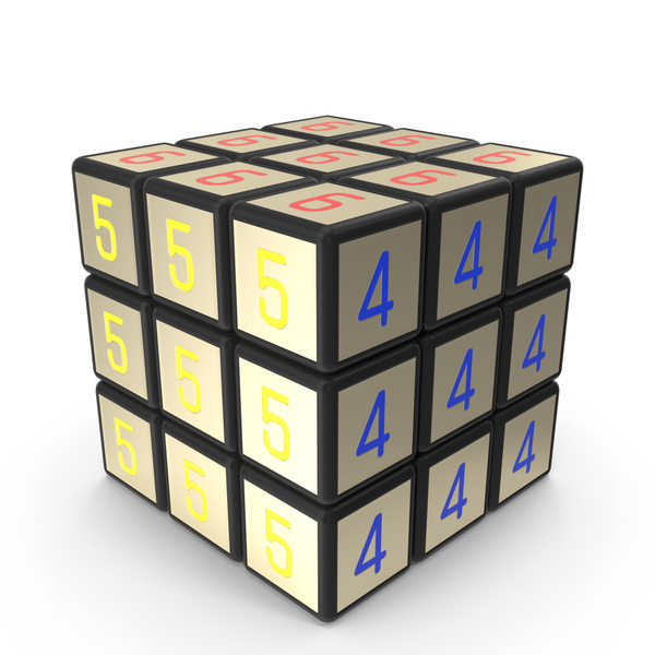 Rubiks Cube With Numbers PNG & PSD Images Rubiks Cube With Numbers PNG & PSD Images