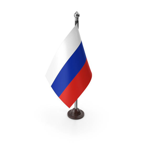 Russia Plastic Flag Stand PNG & PSD Images