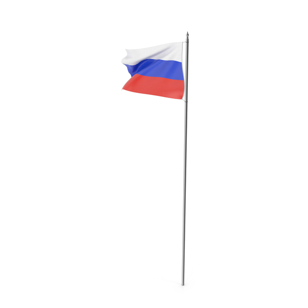 Russian Flag Pole PNG & PSD Images