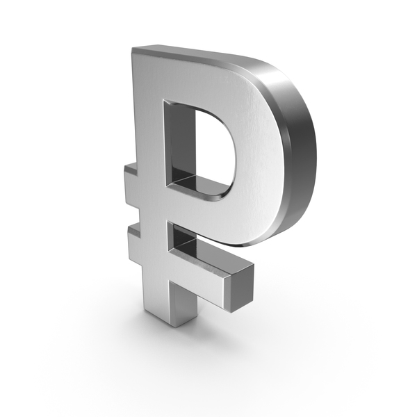 Sign: Russian Ruble Currency Symbol Silver PNG & PSD Images Sign: Russian Ruble Currency Symbol Silver PNG & PSD Images