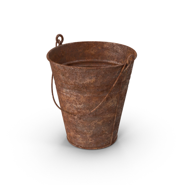 Rusted Bucket PNG & PSD Images Rusted Bucket PNG & PSD Images