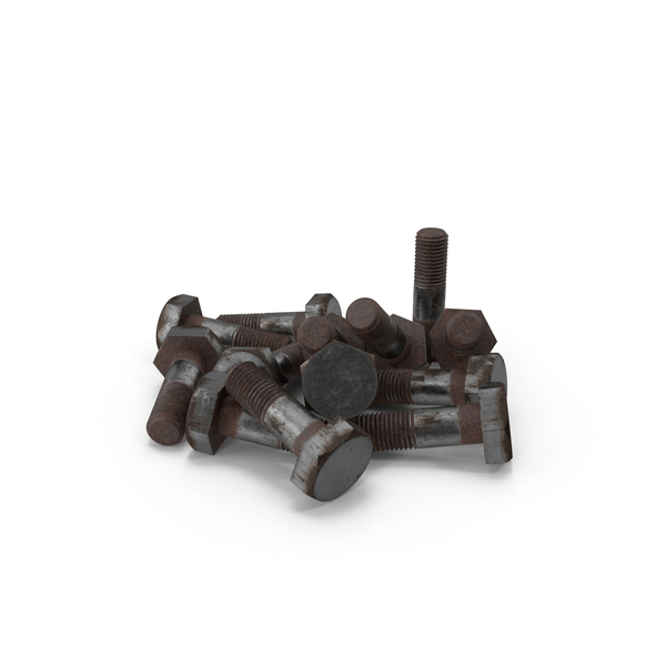 Bolt: Rusted Metal Hex Bolts PNG & PSD Images Bolt: Rusted Metal Hex Bolts PNG & PSD Images