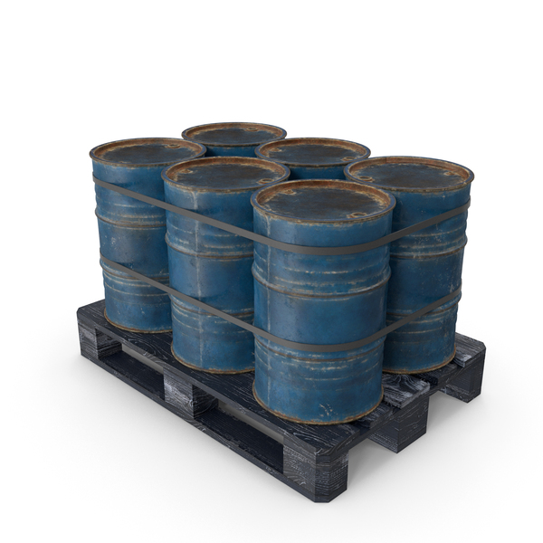 Barrel: Rusty Blue Barrels On Wood Pallet Dark Painted PNG & PSD Images Barrel: Rusty Blue Barrels On Wood Pallet Dark Painted PNG & PSD Images