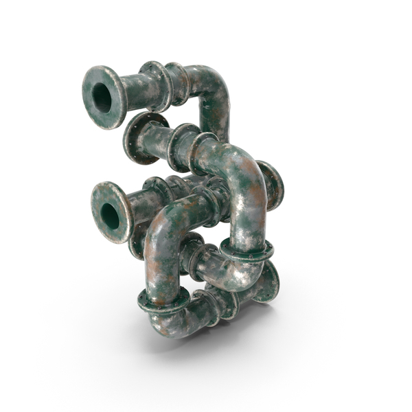 Industrial: Rusty Green Pipes PNG & PSD Images Industrial: Rusty Green Pipes PNG & PSD Images