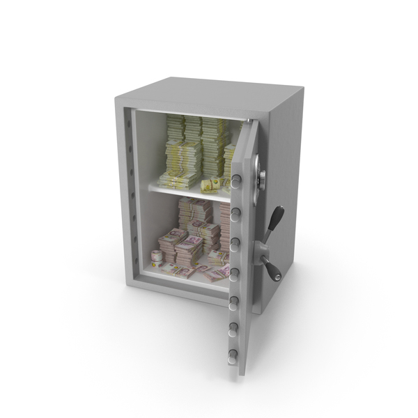 Safe with Singapore Dollar Stacks PNG & PSD Images Safe with Singapore Dollar Stacks PNG & PSD Images