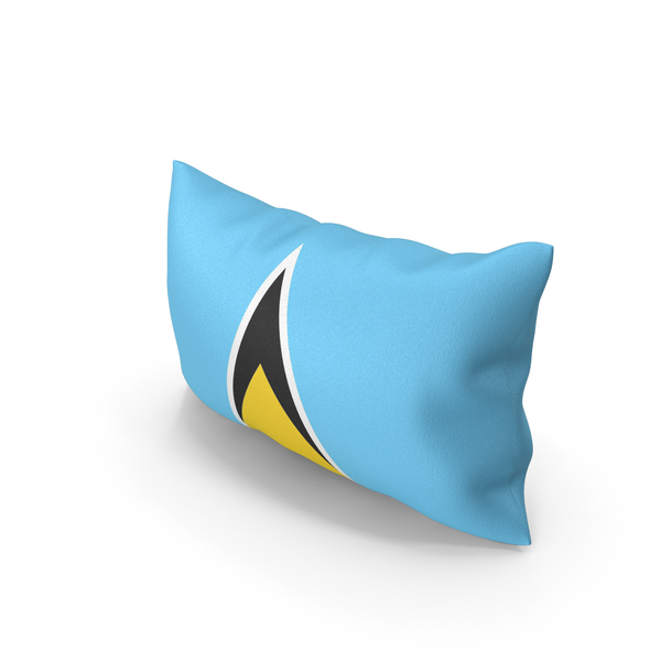 Saint Lucia Country Pillow PNG & PSD Images Saint Lucia Country Pillow PNG & PSD Images
