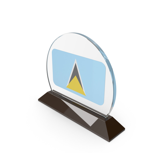 Saint Lucia Flag Trophy PNG & PSD Images Saint Lucia Flag Trophy PNG & PSD Images