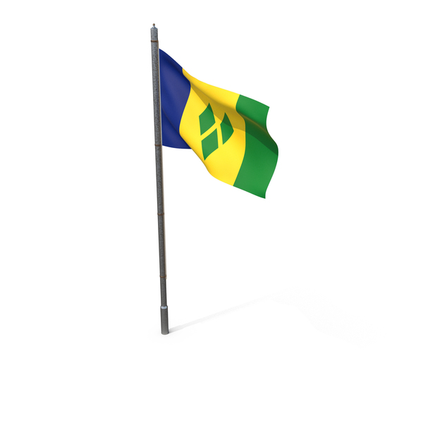 Saint Vincent and the Grenadines Flag PNG & PSD Images