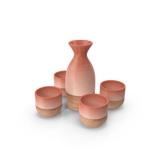 Sake Set PNG & PSD Images Sake Set PNG & PSD Images