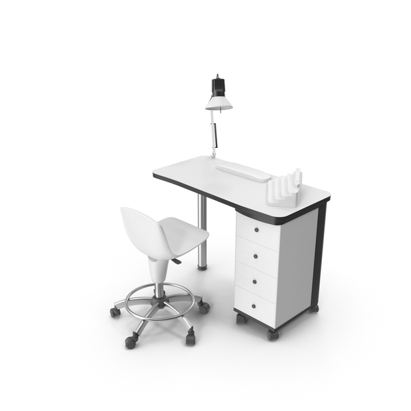 Table: Salon Manicure Station PNG & PSD Images Table: Salon Manicure Station PNG & PSD Images