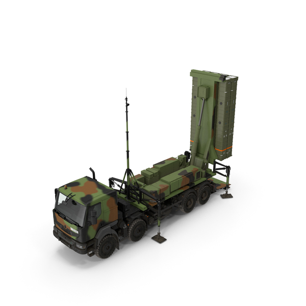 Vehicle: SAMP-T Air Defense Missile System Armed Position PNG & PSD Images Vehicle: SAMP-T Air Defense Missile System Armed Position PNG & PSD Images