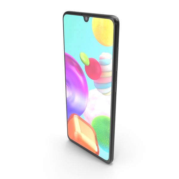Smartphone: Samsung Galaxy A41 Prism Crush Black PNG & PSD Images Smartphone: Samsung Galaxy A41 Prism Crush Black PNG & PSD Images