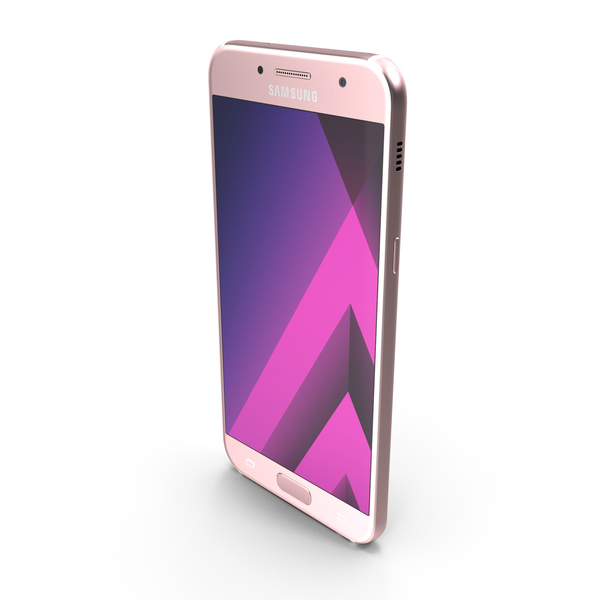 Smartphone: Samsung Galaxy A5 2017 Peach Cloud PNG & PSD Images Smartphone: Samsung Galaxy A5 2017 Peach Cloud PNG & PSD Images