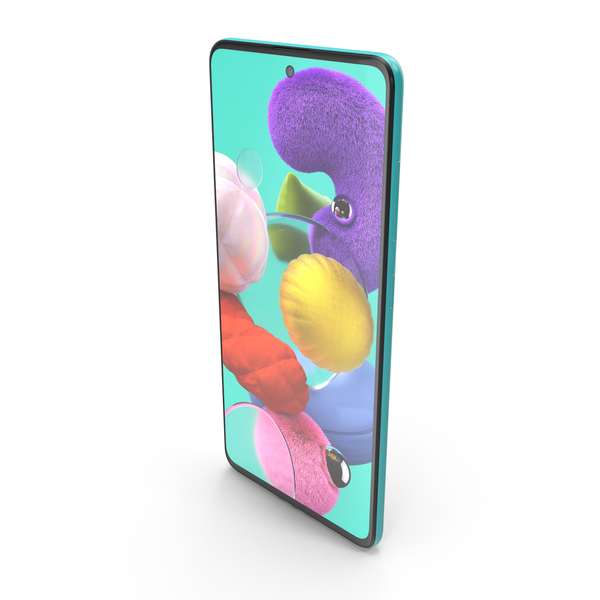 Smartphone: Samsung Galaxy A51 Blue PNG & PSD Images Smartphone: Samsung Galaxy A51 Blue PNG & PSD Images