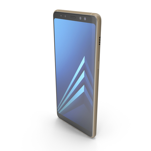Smartphone: Samsung Galaxy A8 2018 Plus Gold PNG & PSD Images Smartphone: Samsung Galaxy A8 2018 Plus Gold PNG & PSD Images