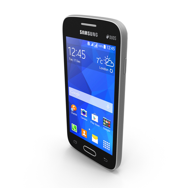 Smartphone: Samsung Galaxy Ace NXT Black PNG & PSD Images