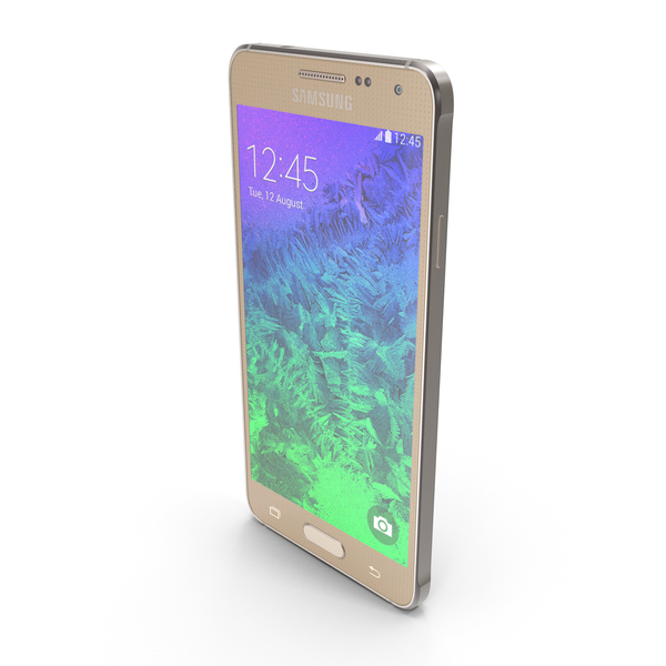 Smartphone: Samsung Galaxy Alpha Frosted Gold PNG & PSD Images Smartphone: Samsung Galaxy Alpha Frosted Gold PNG & PSD Images