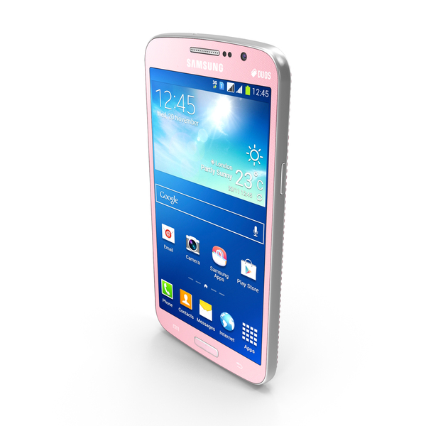 Smartphone: Samsung Galaxy Grand 2 Pink PNG & PSD Images