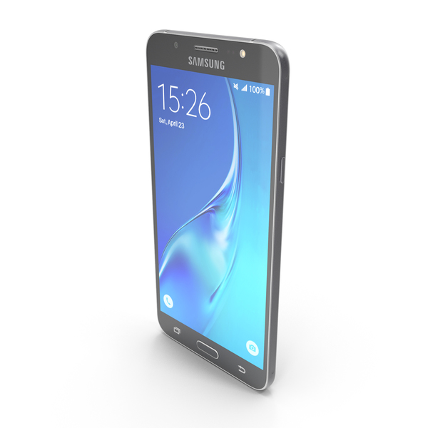 Smartphone: Samsung Galaxy J7 2016 Black PNG & PSD Images Smartphone: Samsung Galaxy J7 2016 Black PNG & PSD Images