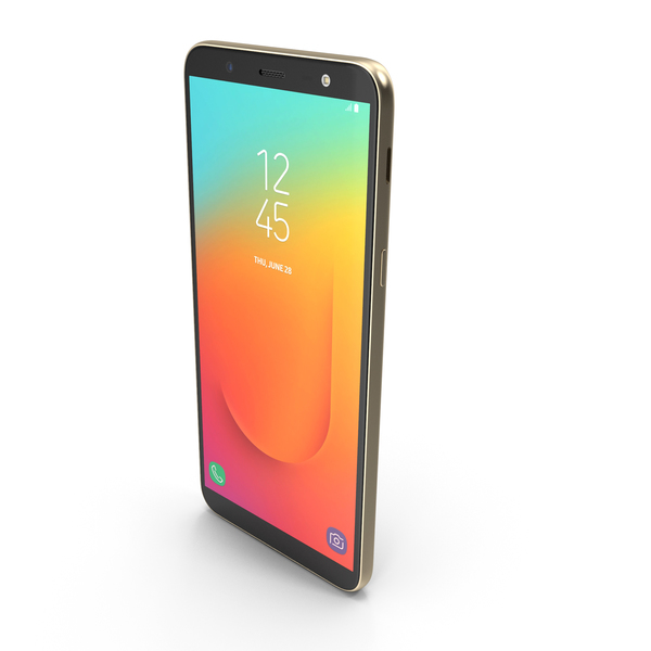 Smartphone: Samsung Galaxy J8 (On8) Gold PNG & PSD Images Smartphone: Samsung Galaxy J8 (On8) Gold PNG & PSD Images