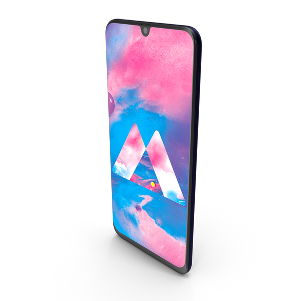 Smartphone: Samsung Galaxy M30 Blue PNG & PSD Images Smartphone: Samsung Galaxy M30 Blue PNG & PSD Images