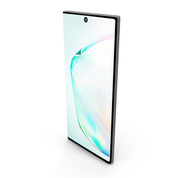 Smartphone: Samsung Galaxy Note 10 Plus Aura Glow PNG & PSD Images Smartphone: Samsung Galaxy Note 10 Plus Aura Glow PNG & PSD Images
