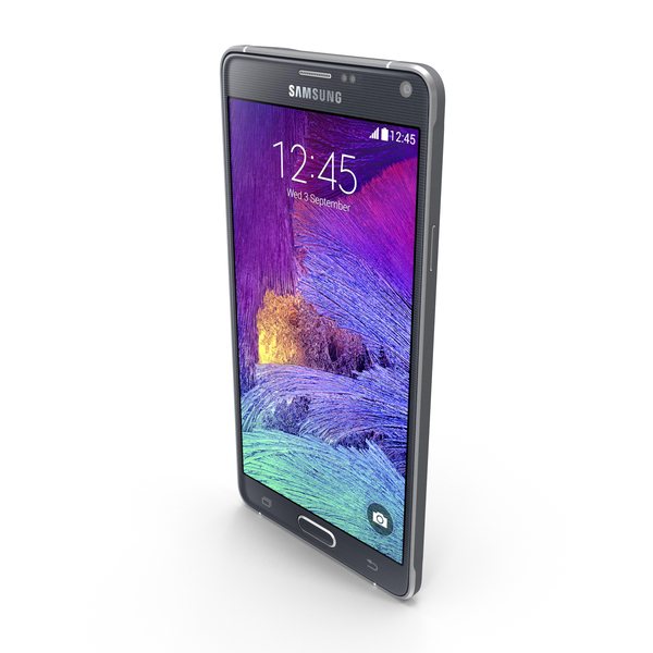Cellphone: Samsung Galaxy Note 4 Charcoal Black PNG & PSD Images Cellphone: Samsung Galaxy Note 4 Charcoal Black PNG & PSD Images