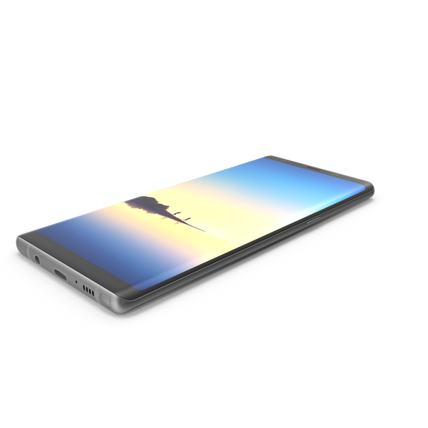 Smartphone: Samsung GALAXY Note 8 Midnight Black PNG & PSD Images Smartphone: Samsung GALAXY Note 8 Midnight Black PNG & PSD Images