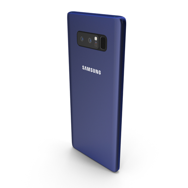 Smartphone: Samsung Galaxy Note8 Deep Sea Blue PNG & PSD Images Smartphone: Samsung Galaxy Note8 Deep Sea Blue PNG & PSD Images