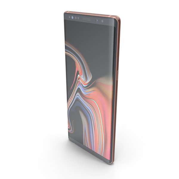 Smartphone: Samsung Galaxy Note9 Brown PNG & PSD Images Smartphone: Samsung Galaxy Note9 Brown PNG & PSD Images