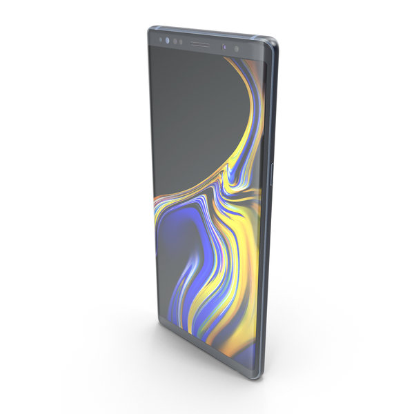 Smartphone: Samsung Galaxy Note9 Coral Blue PNG & PSD Images Smartphone: Samsung Galaxy Note9 Coral Blue PNG & PSD Images