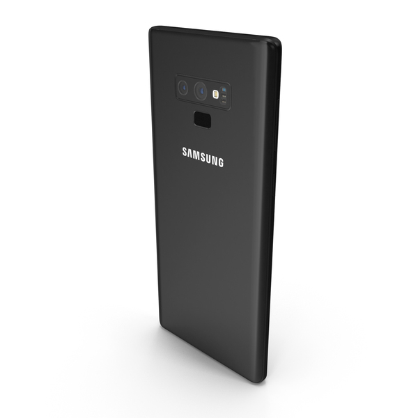 Smartphone: Samsung Galaxy Note9 Midnight Black PNG & PSD Images