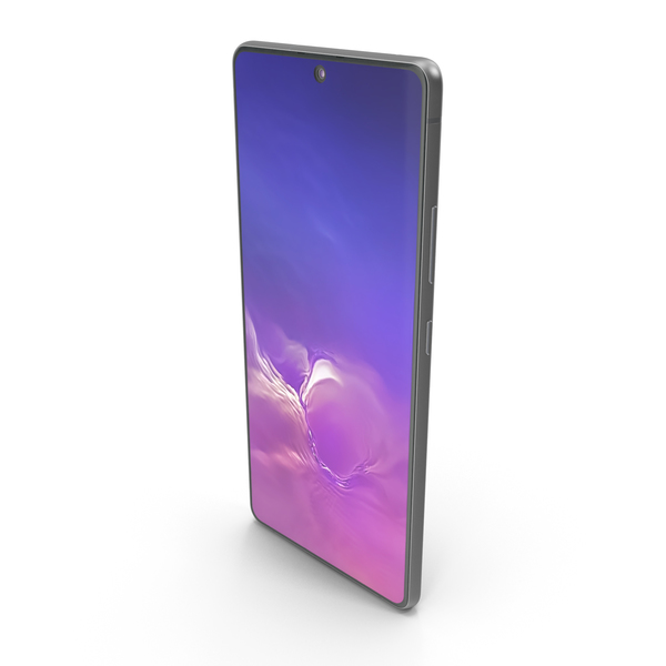 Smartphone: Samsung Galaxy S10 Lite Prism Black PNG & PSD Images