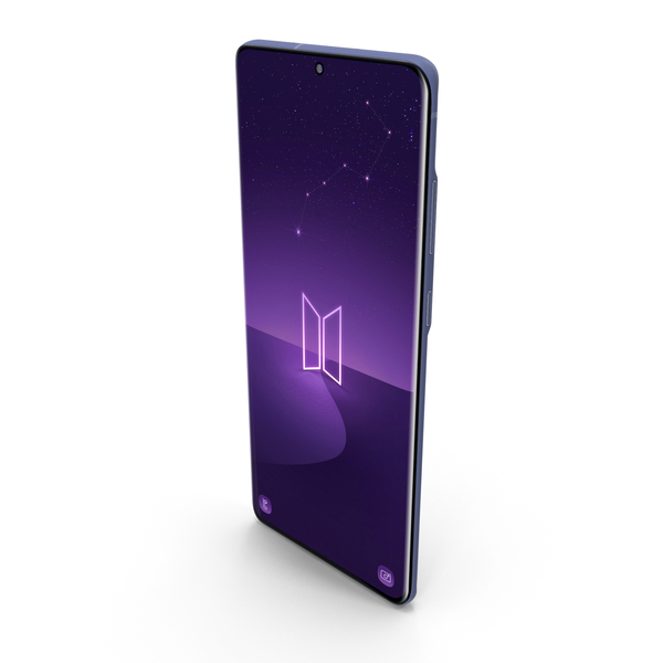Smartphone: Samsung Galaxy S20+ BTS Edition PNG & PSD Images Smartphone: Samsung Galaxy S20+ BTS Edition PNG & PSD Images