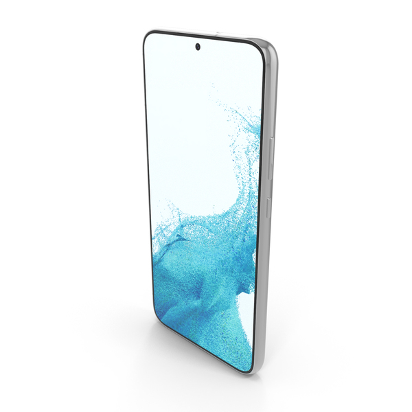 Phone: Samsung Galaxy S22 Plus Phantom White PNG & PSD Images