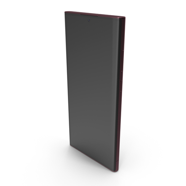 Cellphone: Samsung Galaxy S22 Ultra Burgundy Screen Off PNG & PSD Images Cellphone: Samsung Galaxy S22 Ultra Burgundy Screen Off PNG & PSD Images