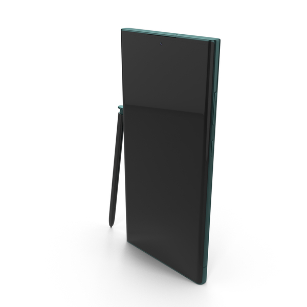 Phone: Samsung Galaxy S22 Ultra Green With Screen Turned Off PNG & PSD Images