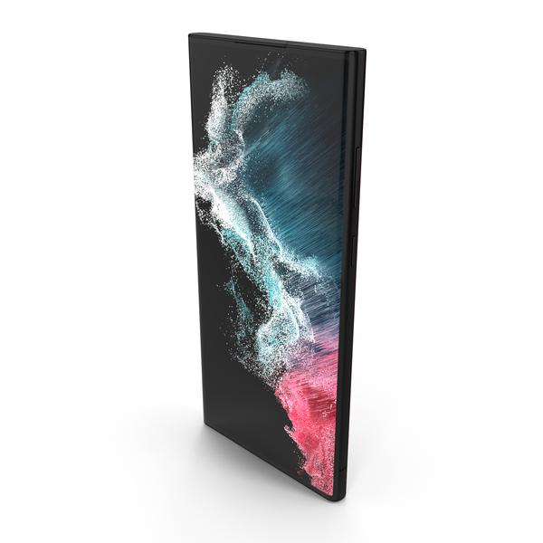 Smartphone: Samsung Galaxy S22 Ultra Red PNG & PSD Images