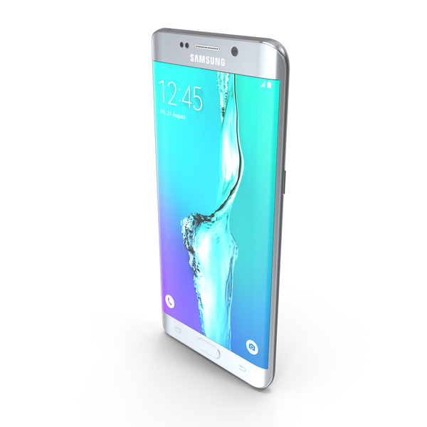Smartphone: Samsung Galaxy S6 Edge+ Silver Titanium PNG & PSD Images Smartphone: Samsung Galaxy S6 Edge+ Silver Titanium PNG & PSD Images