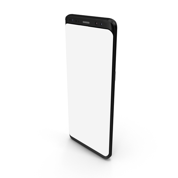 Samsung Galaxy S8 Midnight Black PNG & PSD Images