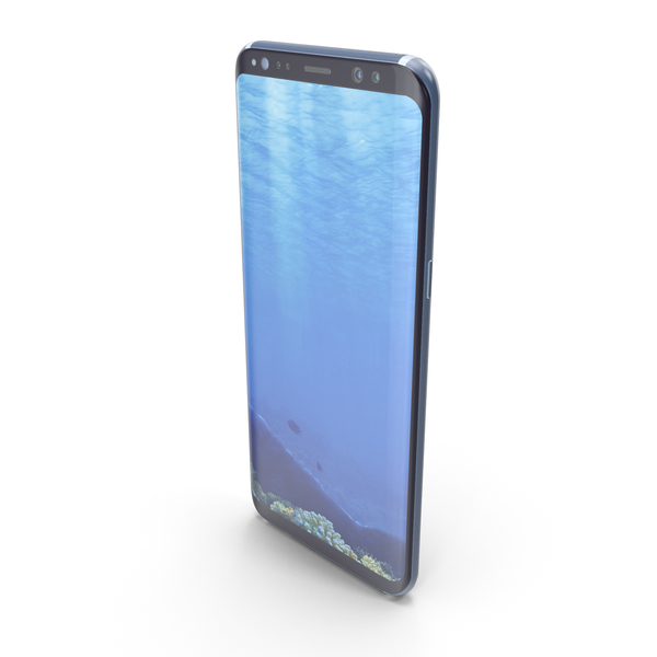 Smartphone: Samsung Galaxy S8 Plus Coral Blue PNG & PSD Images Smartphone: Samsung Galaxy S8 Plus Coral Blue PNG & PSD Images