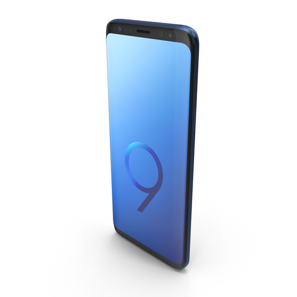 Smartphone: Samsung Galaxy S9 Coral Blue PNG & PSD Images Smartphone: Samsung Galaxy S9 Coral Blue PNG & PSD Images