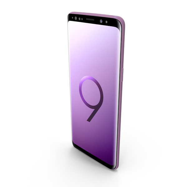 Smartphone: Samsung Galaxy S9 Lilac Purple PNG & PSD Images Smartphone: Samsung Galaxy S9 Lilac Purple PNG & PSD Images