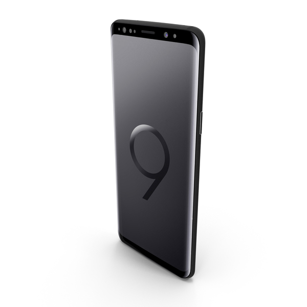 Smartphone: Samsung Galaxy S9 Midnight Black PNG & PSD Images Smartphone: Samsung Galaxy S9 Midnight Black PNG & PSD Images