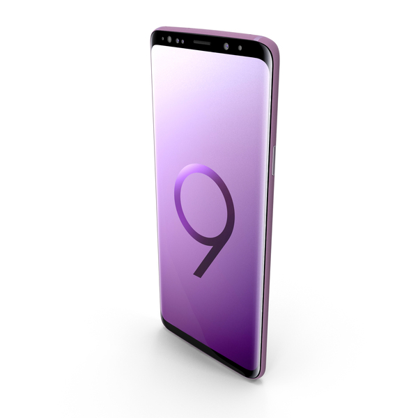 Smartphone: Samsung Galaxy S9 Plus Lilac Purple PNG & PSD Images Smartphone: Samsung Galaxy S9 Plus Lilac Purple PNG & PSD Images