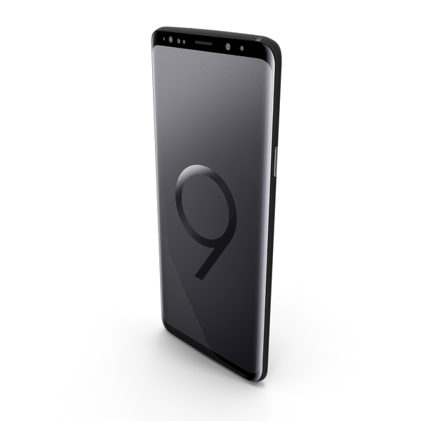 Smartphone: Samsung Galaxy S9 Plus Midnight Black PNG & PSD Images Smartphone: Samsung Galaxy S9 Plus Midnight Black PNG & PSD Images