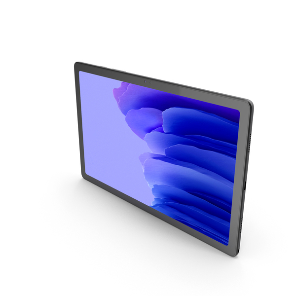Tablet Computer: Samsung Galaxy Tab A7 10.4 Dark Gray PNG & PSD Images Tablet Computer: Samsung Galaxy Tab A7 10.4 Dark Gray PNG & PSD Images