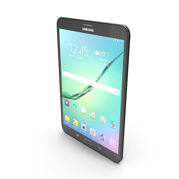 Tablet Computer: Samsung Galaxy Tab S2 8.0 Black PNG & PSD Images Tablet Computer: Samsung Galaxy Tab S2 8.0 Black PNG & PSD Images