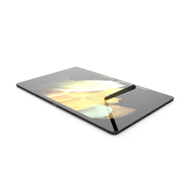 Tablet Computer: Samsung Galaxy Tab S8 Ultra Graphite PNG & PSD Images Tablet Computer: Samsung Galaxy Tab S8 Ultra Graphite PNG & PSD Images